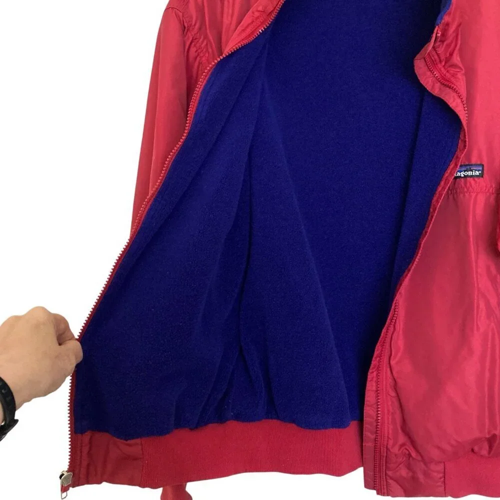 Vintage PATAGONIA Shelled Synchilla Fleece Lined Jacket Size S